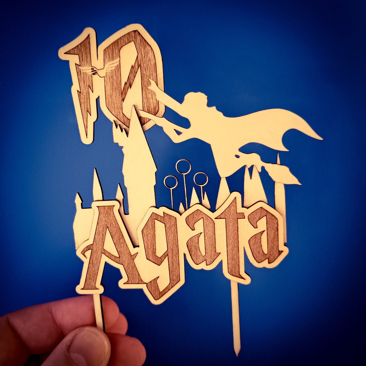 CAKE TOPPER A TEMA HARRY POTTER