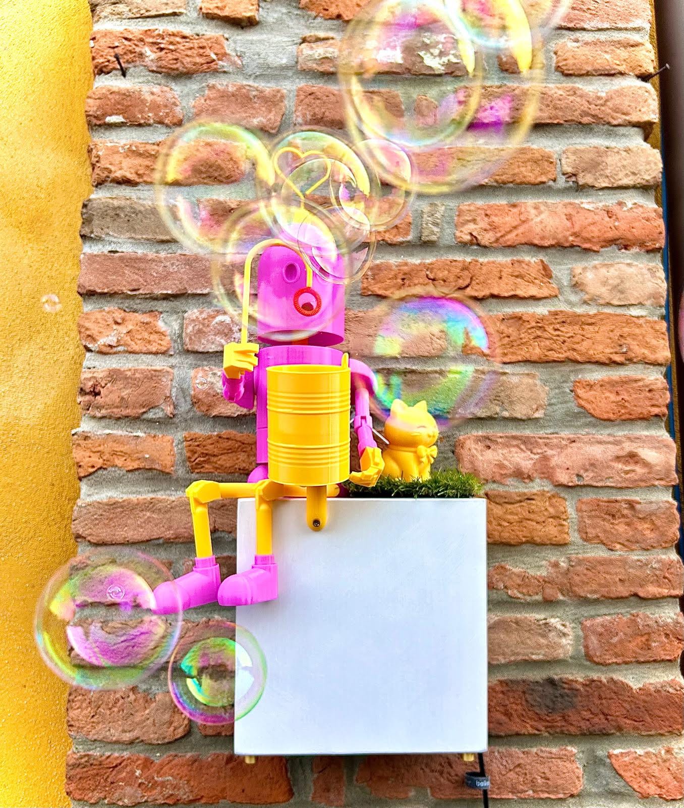 ROBOPLANO - ROBOTTINO SPARA BOLLE