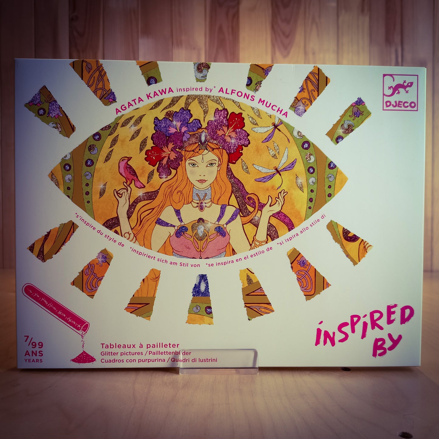 GLITTER E ALFONS MUCHA DJECO