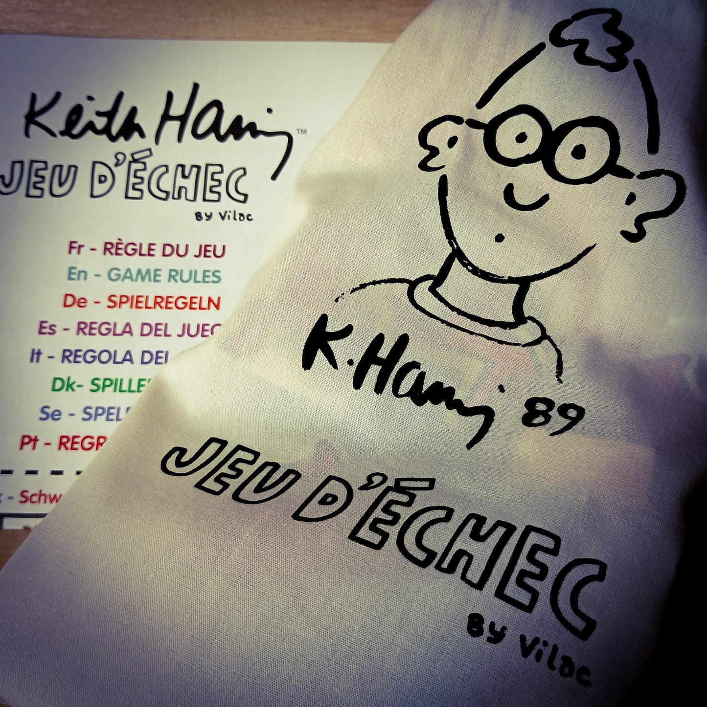 SCACCHIERA KEITH HARING