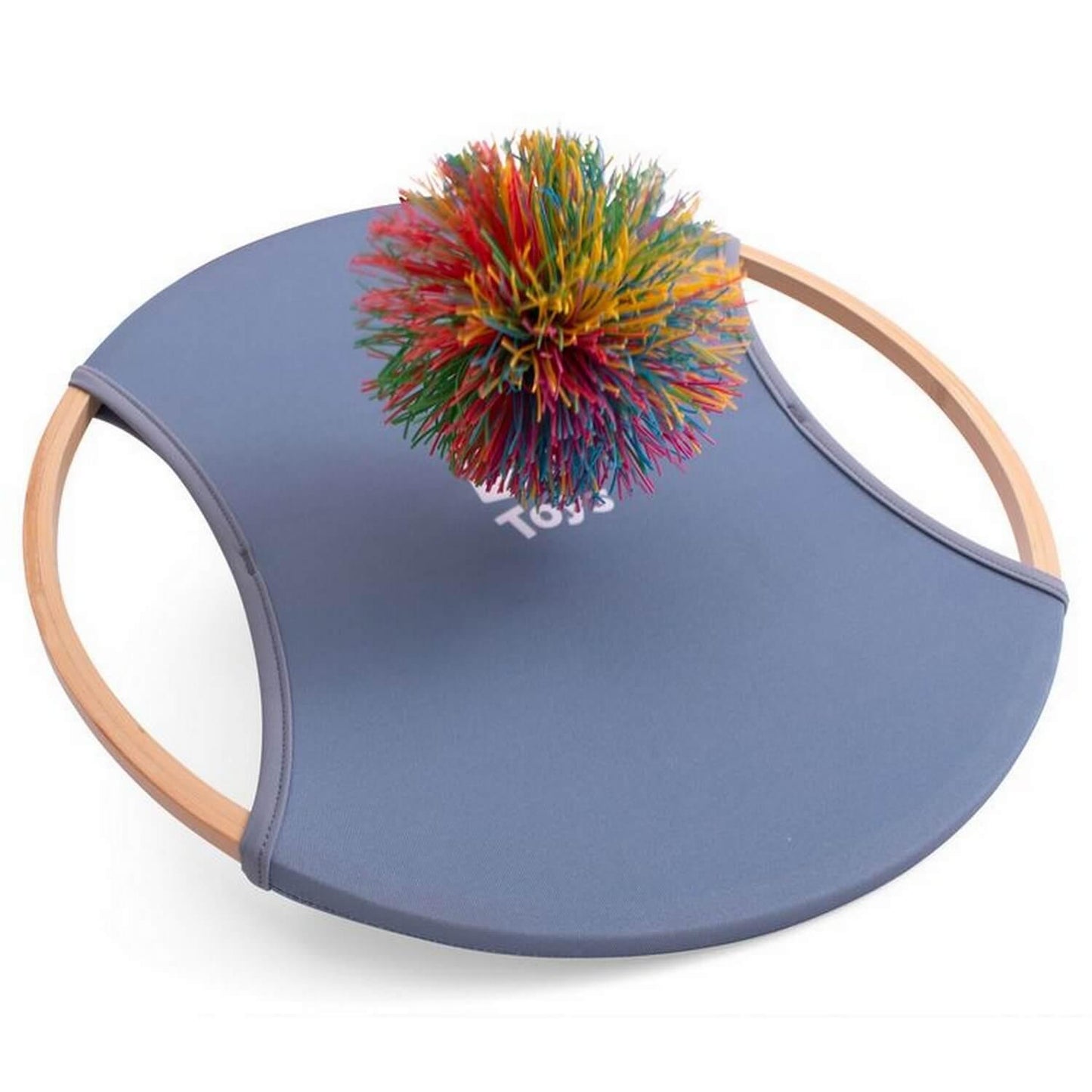 RACCHETTONI BOUNCY CON PONPON IN GOMMA BS TOYS