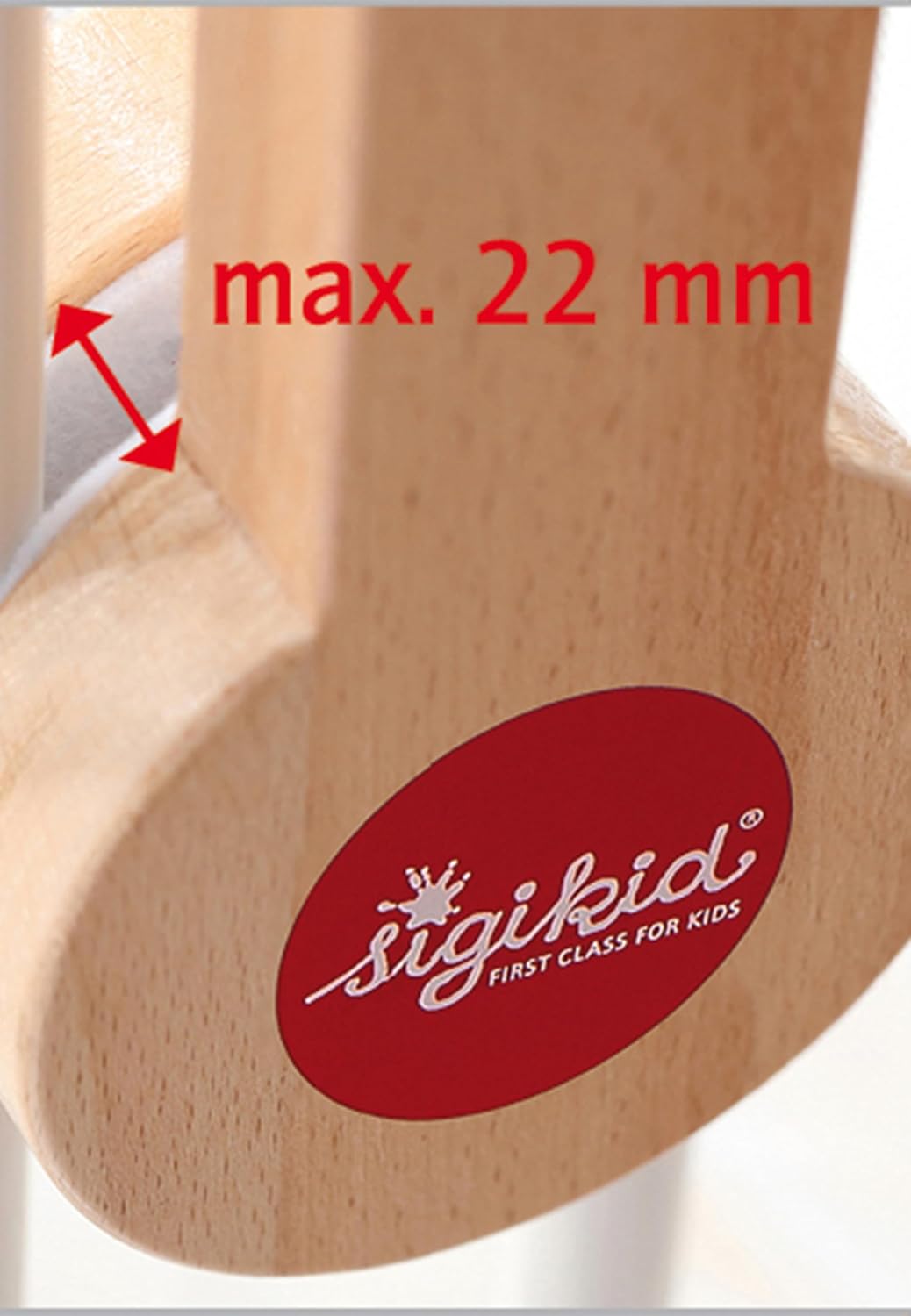 SUPPORTO PER GIOSTINA E MOBILES IN LEGNO SIGIKID