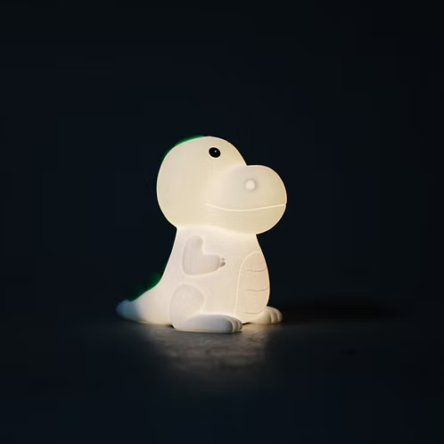 LAMPADA IN SILICONE RICARICABILE USB ENEA IL DINOSAURO