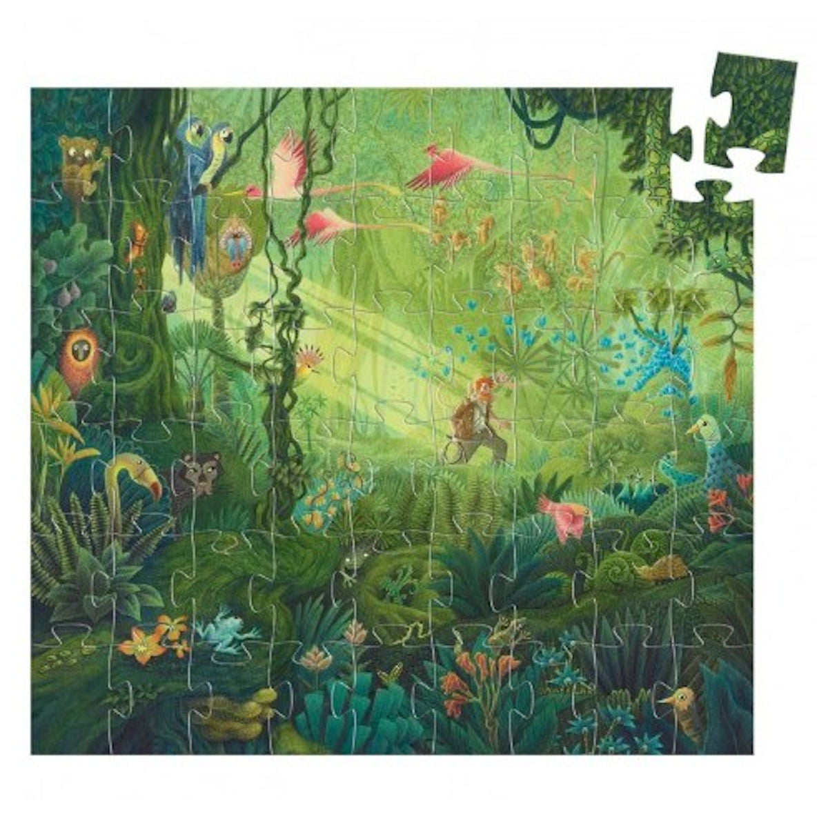 PUZZLE NELLA GIUNGLA 54 PZ DJECO