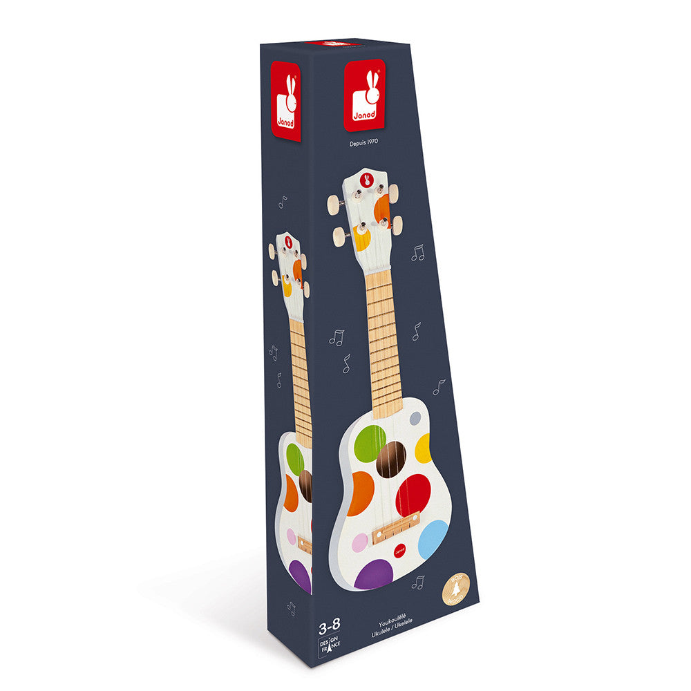 UKULELE IN LEGNO CONFETTI JANOD