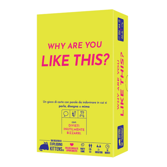 WHY ARE YOU LIKE THIS? GIOCO DI CARTE