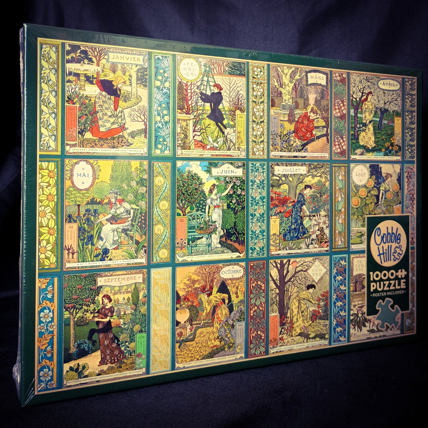 PUZZLE JARDINIERE: A GARDEN CALENDAR 1000 PZ