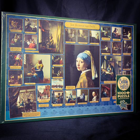 PUZZLE JAN VERMEER VAN DELF 1000 PZ