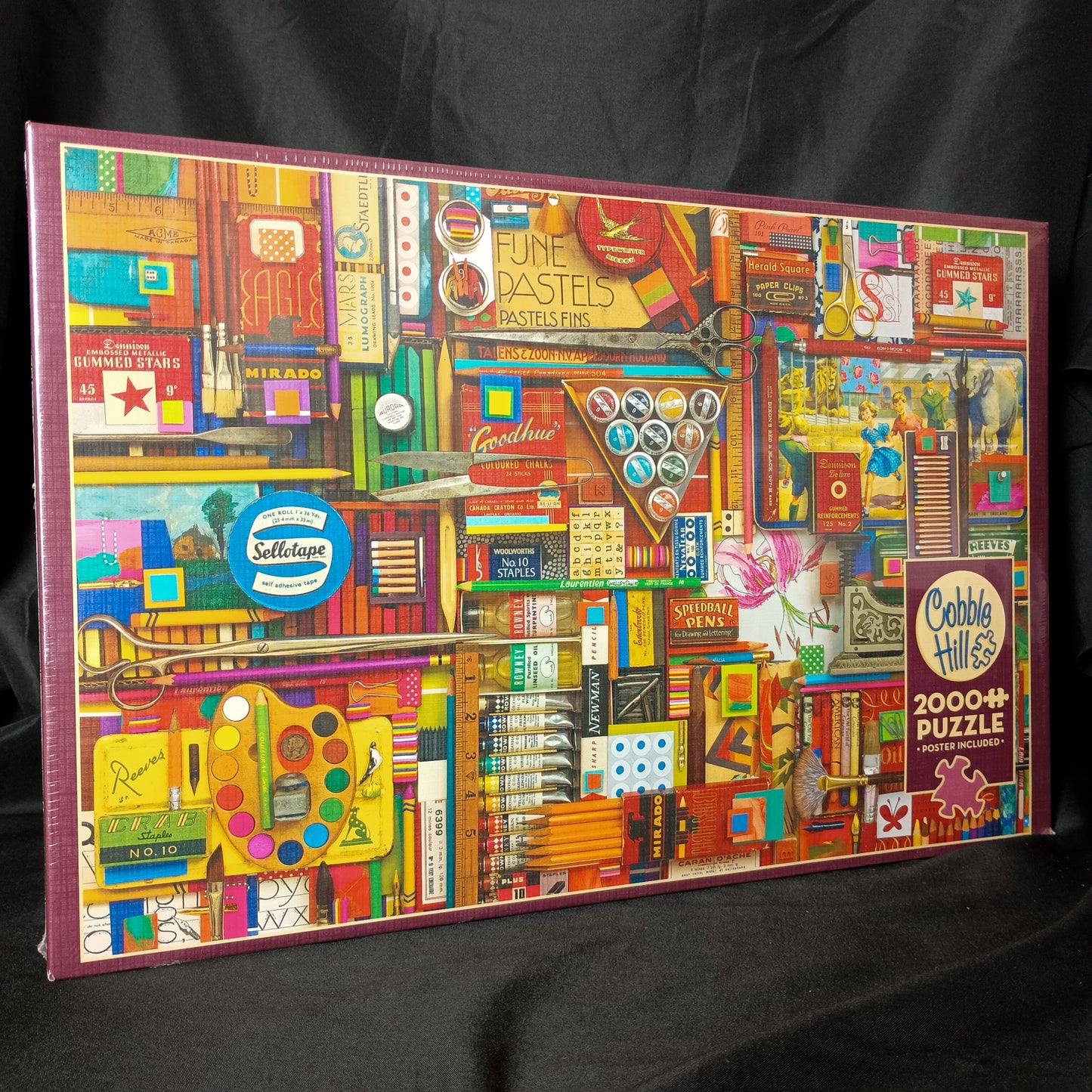 PUZZLE VINTAGE ART SUPPLIES 2000 PZ