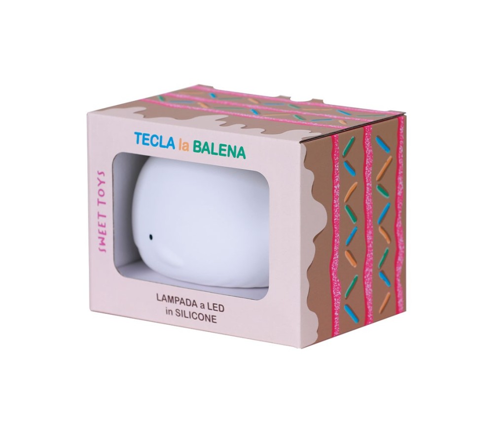 LAMPADA LED RICARICABILE USB TECLA LA BALENA