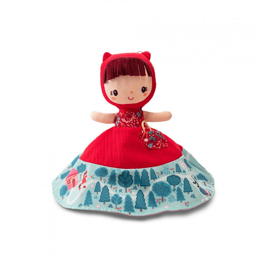 CAPPUCCETTO ROSSO REVERSIBILE CON NONNA E LUPO LILLIPUTIENS