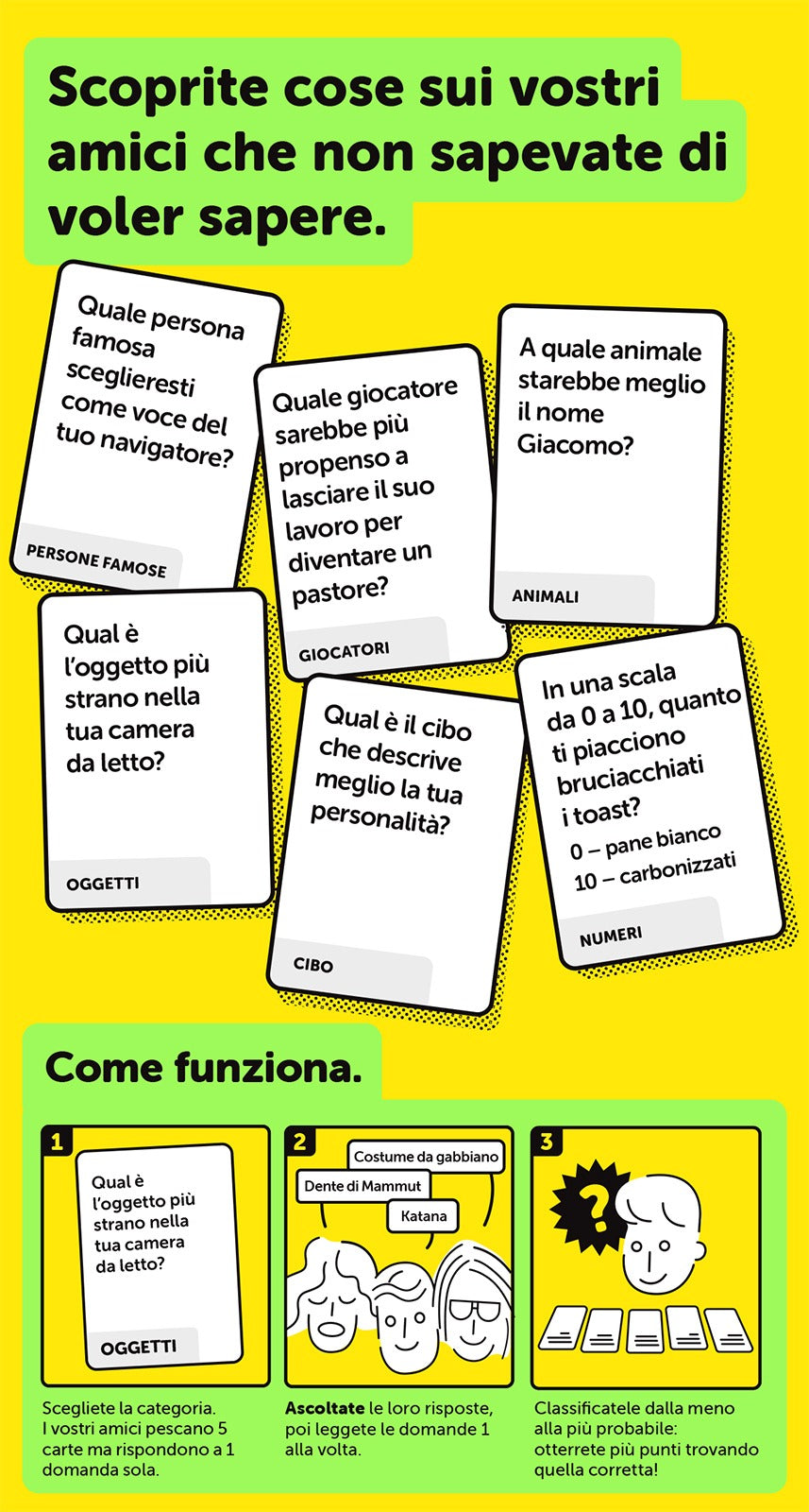 DOMANDE STUPIDE DA FARE AI VOSTRI AMICI
