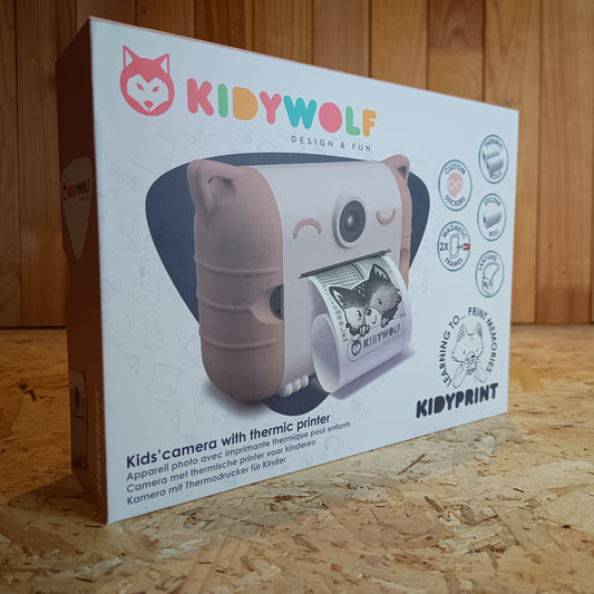 MACCHINA FOTOGRAFICA CON STAMPA TERMICA PESCA KIDYWOLF