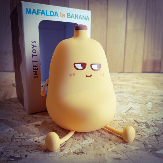 LAMPADA LED RICARICABILE USB MAFALDA LA BANANA