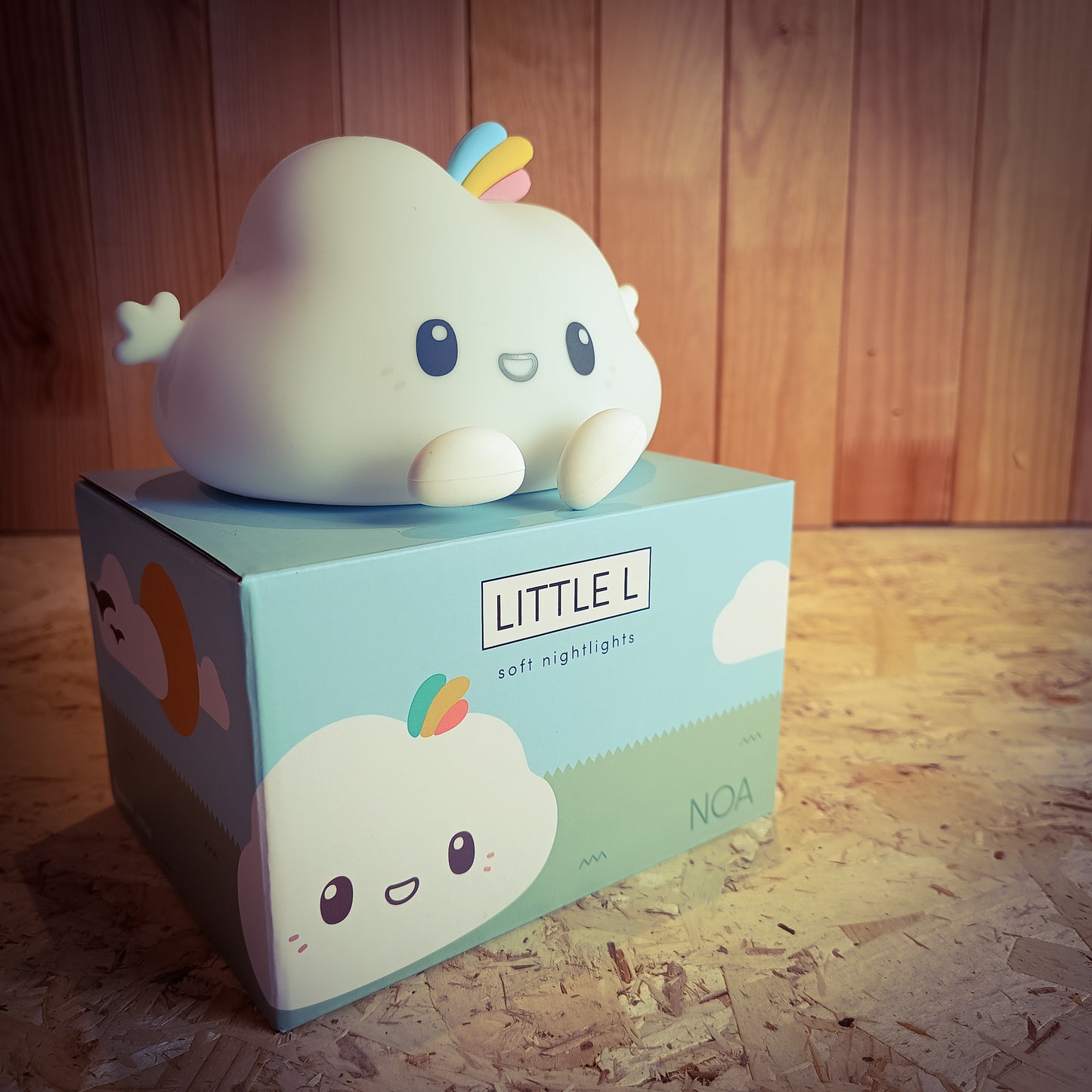 LAMPADA LED RICARICA USB CON TELECOMANDO NUVOLETTA LITTLE L