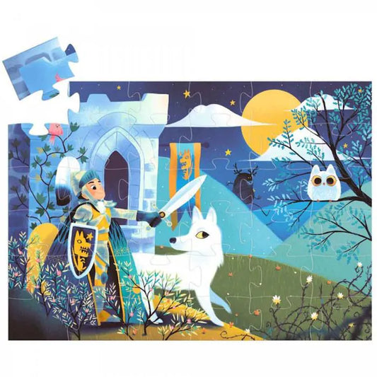 PUZZLE CAVALIERE DELLA LUNA PIENA 3 PZ DJECO