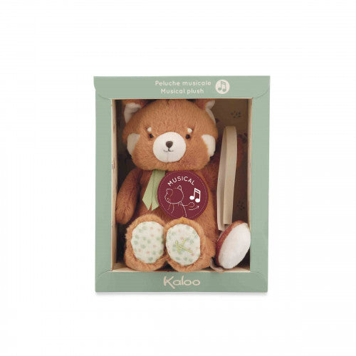 PELUCHE MUSICALE PANDA ROSSO KALOO
