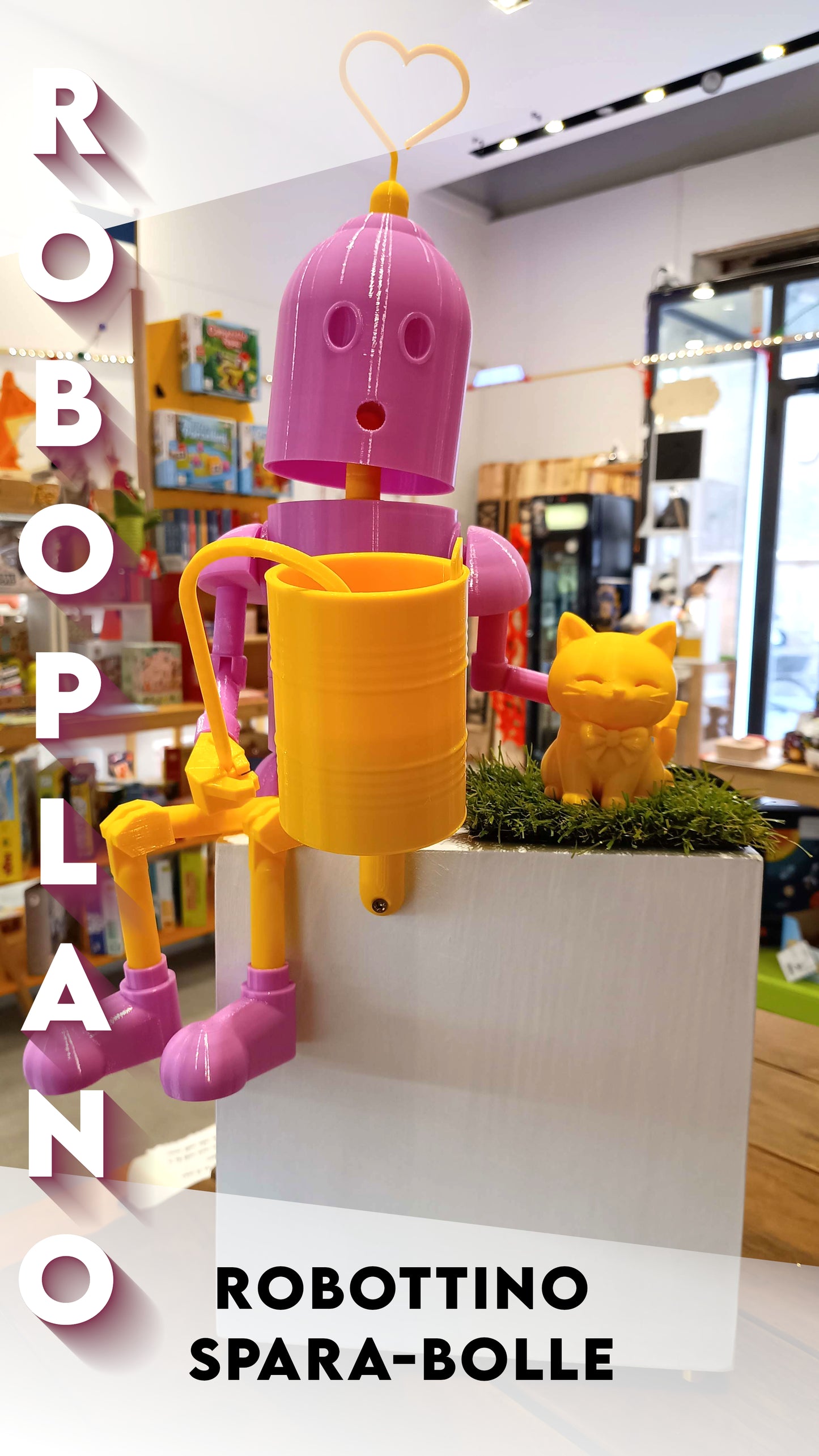 ROBOPLANO - ROBOTTINO SPARA BOLLE