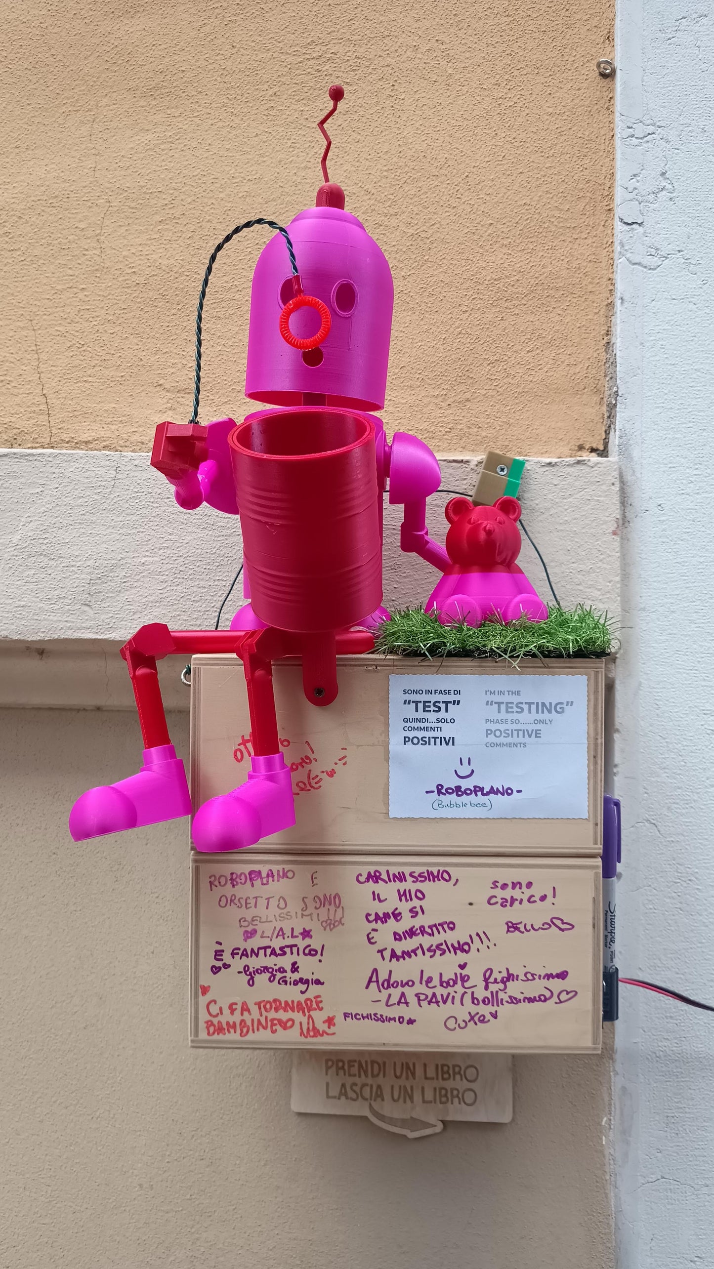 ROBOPLANO - ROBOTTINO SPARA BOLLE