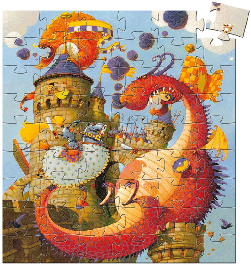 PUZZLE VAILLAN E IL DRAGO 54 PZ DJECO