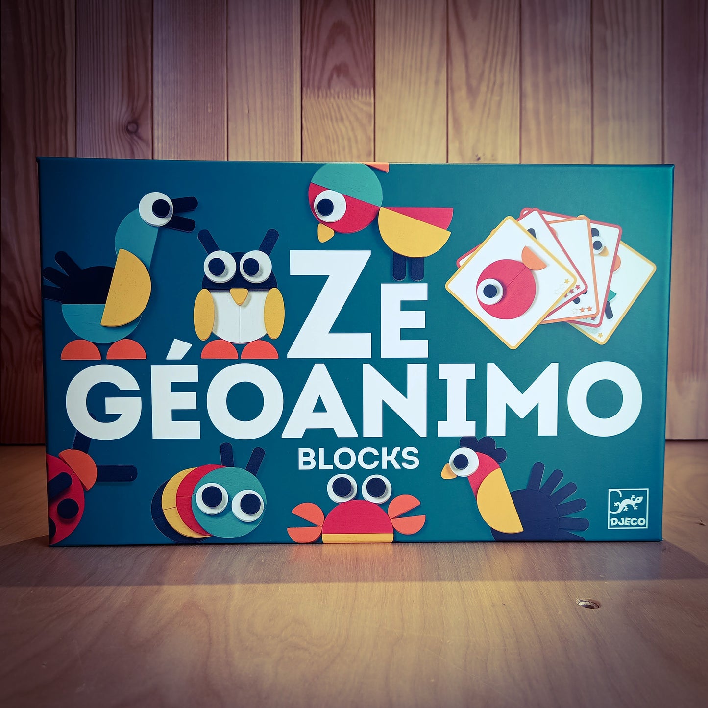 FORME IN LEGNO ZE GEOANIMO BLOCKS DJECO