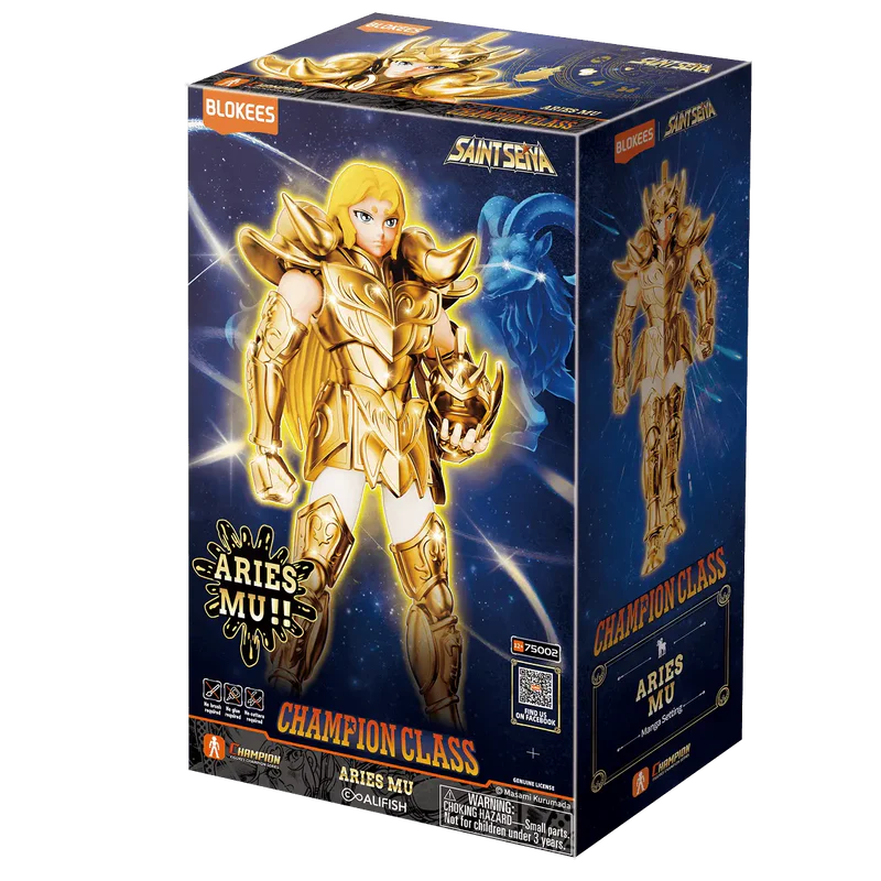 ARIES MU SAINT SEIYA ORO BLOKEES
