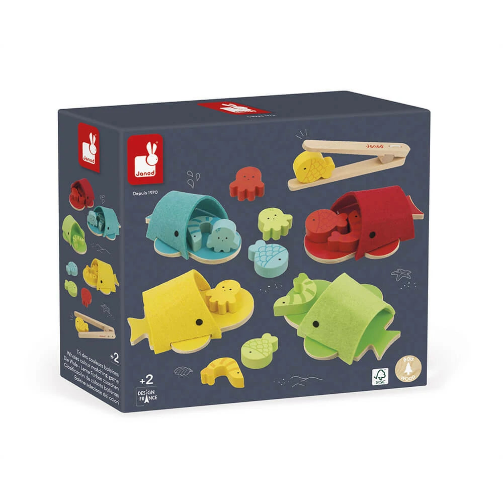 BALENE SELEZIONE DEI COLORI JANOD