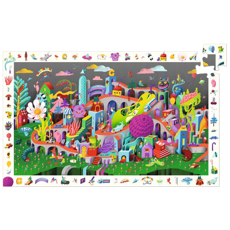 PUZZLE DI OSSERVAZIONE PAZZA CITTA' 200 PZ DJECO