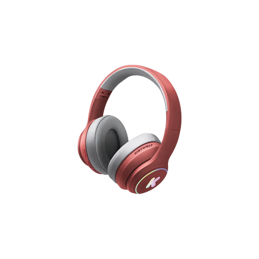 CUFFIE BLUTOOTH  ROSSO SCURO K-EARS KIDYWOLF