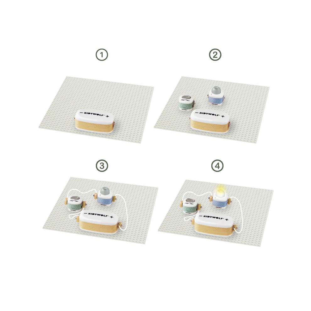 KIDYELECT CIRCUITI ELETTRICI STARTER PACK KIDYWOLF