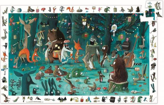 PUZZLE D'OSSERVAZIONE L'ORCHESTRA 35 PZ DJECO