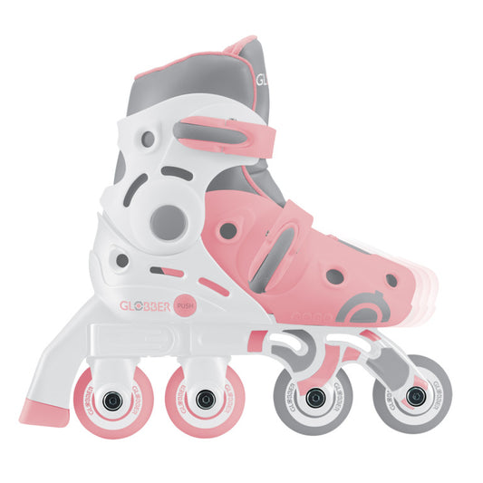PATTINI EVOLUTIVI LEARNING SKATE GLOBBER ROSA 26 - 29
